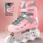 SWAY S091 Adjustable Inline Skates – Kids Recreational (Full Flash Wheels) - Image 5