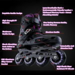 PEACHSPORTS R037 Freestyle Inline Skates – Adult Performance - Image 8