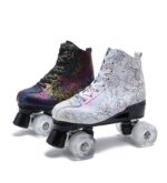 TIEJIAN Q80 Light-Up Quad Roller Skates – Teens & Adults Rink Recreational - Image 10