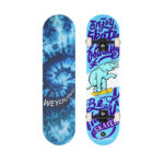 DBH-P01 Elephant & Blue Swirl Skateboard - Image 2